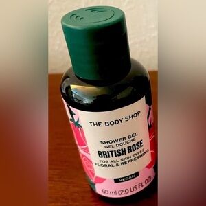The Body Shop British Rose Shower Gel - Green Cap